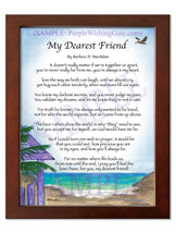 My Dearest Friend - Friendship Gift - PurpleWishingGate.com