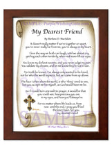 My Dearest Friend - Friendship Gift - PurpleWishingGate.com