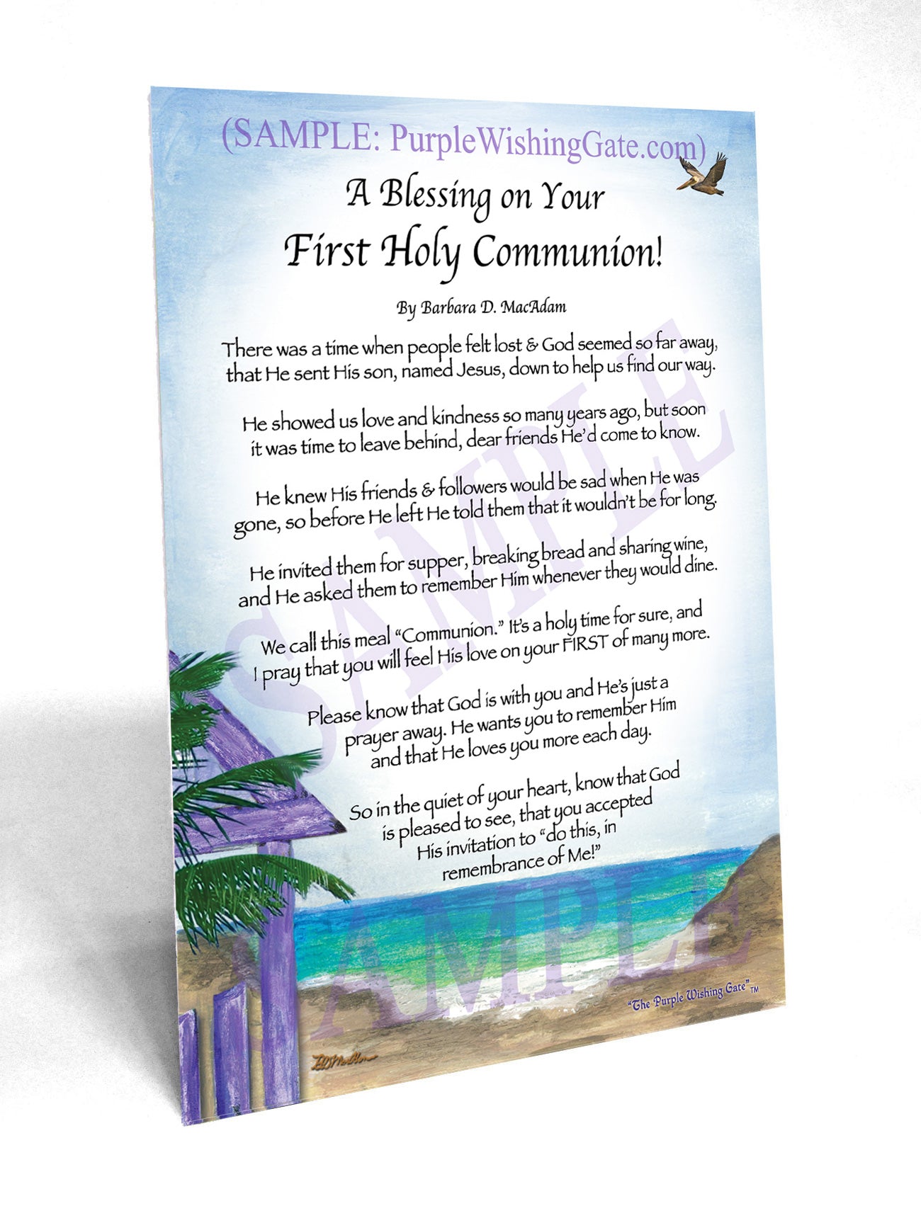 A Blessing on Your First Holy Communion