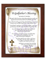 A Godfather's Blessing - Godfather's Gift - PurpleWishingGate.com