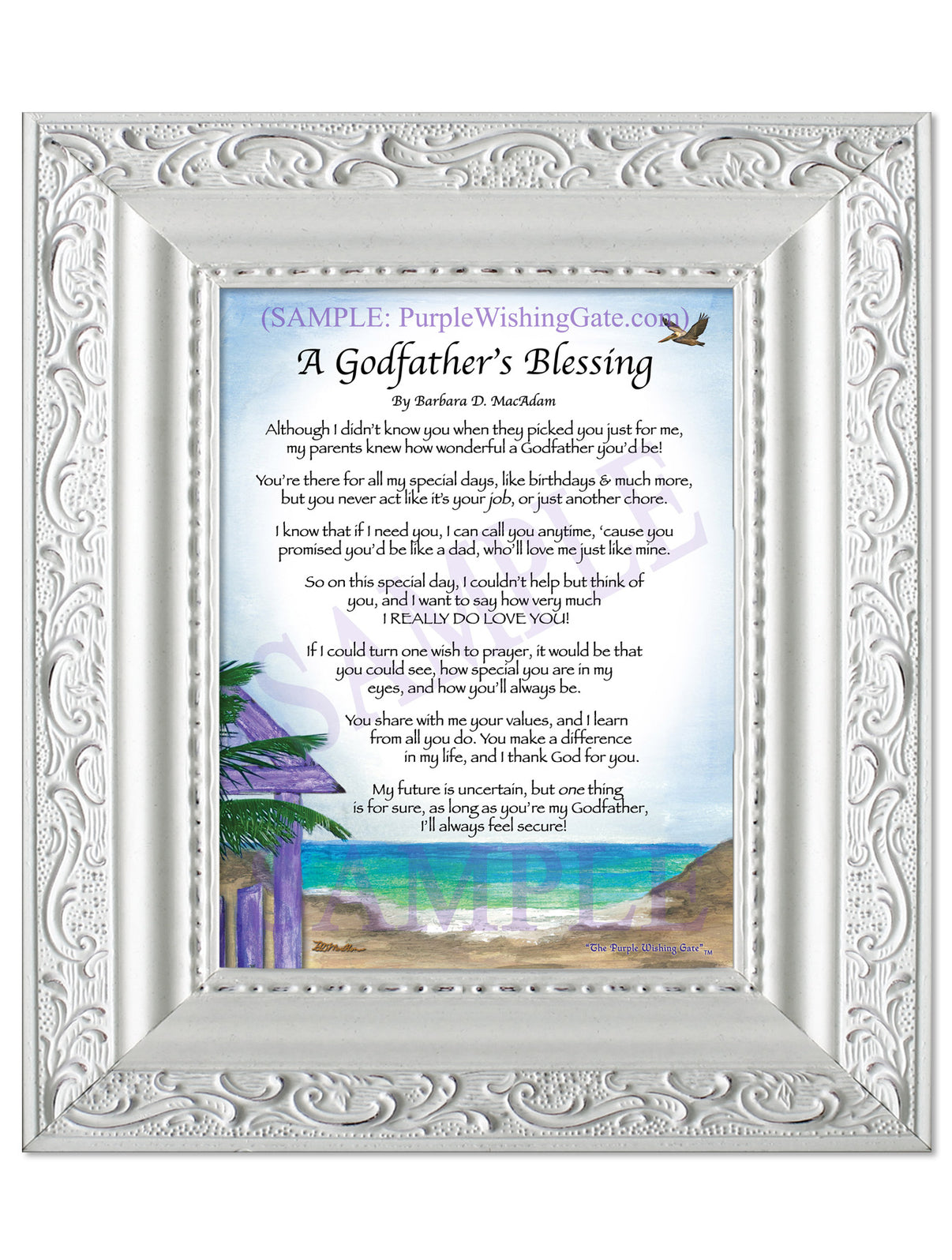 A Godfather's Blessing - Godfather's Gift - PurpleWishingGate.com