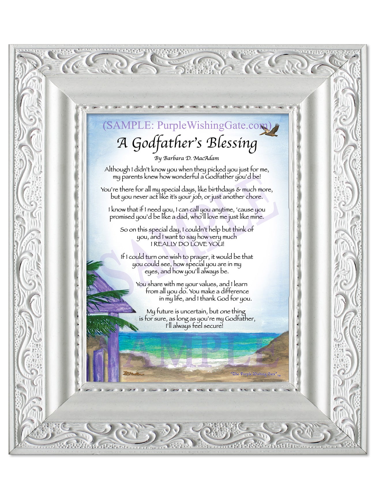 A Godfather's Blessing - Godfather's Gift - PurpleWishingGate.com