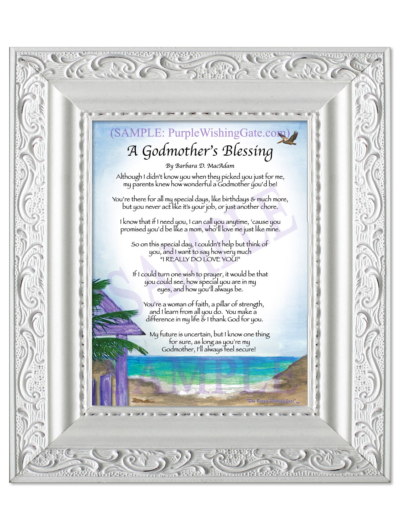 A Godmother's Blessing - Gifts for Godmother - PurpleWishingGate.com
