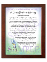 A Grandfather's Blessing - Grandfather's Gift - PurpleWishingGate.com