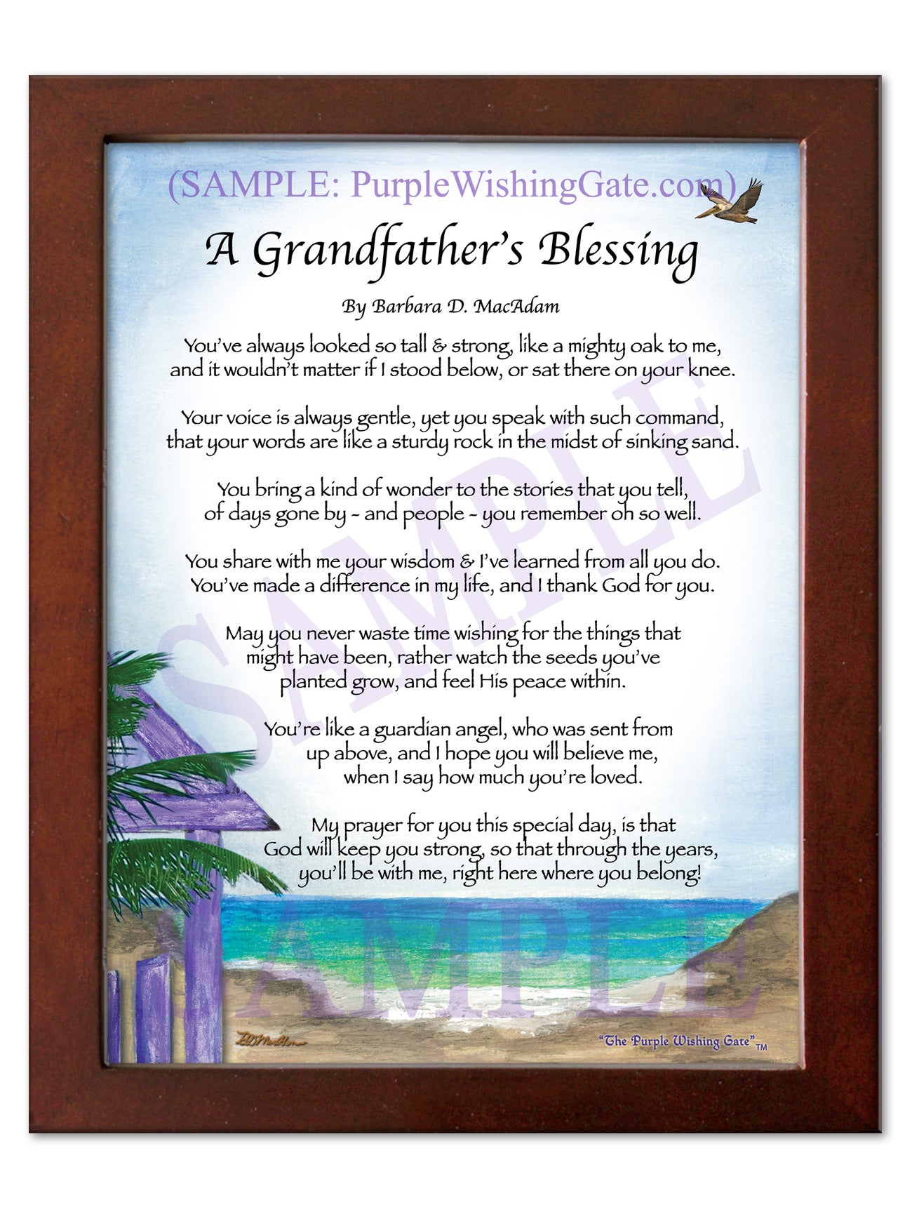 A Grandfather's Blessing - Grandfather's Gift - PurpleWishingGate.com