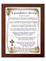 A Grandfather's Blessing - Grandfather's Gift - PurpleWishingGate.com