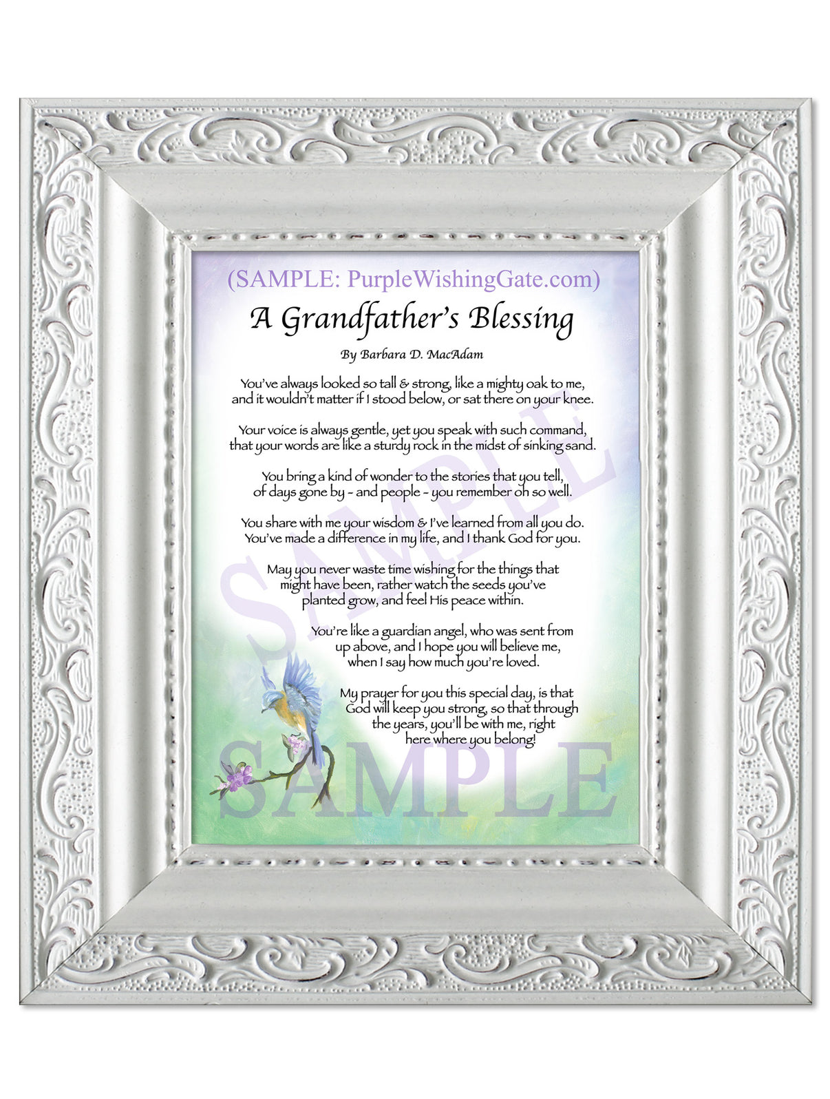 A Grandfather's Blessing - Grandfather's Gift - PurpleWishingGate.com