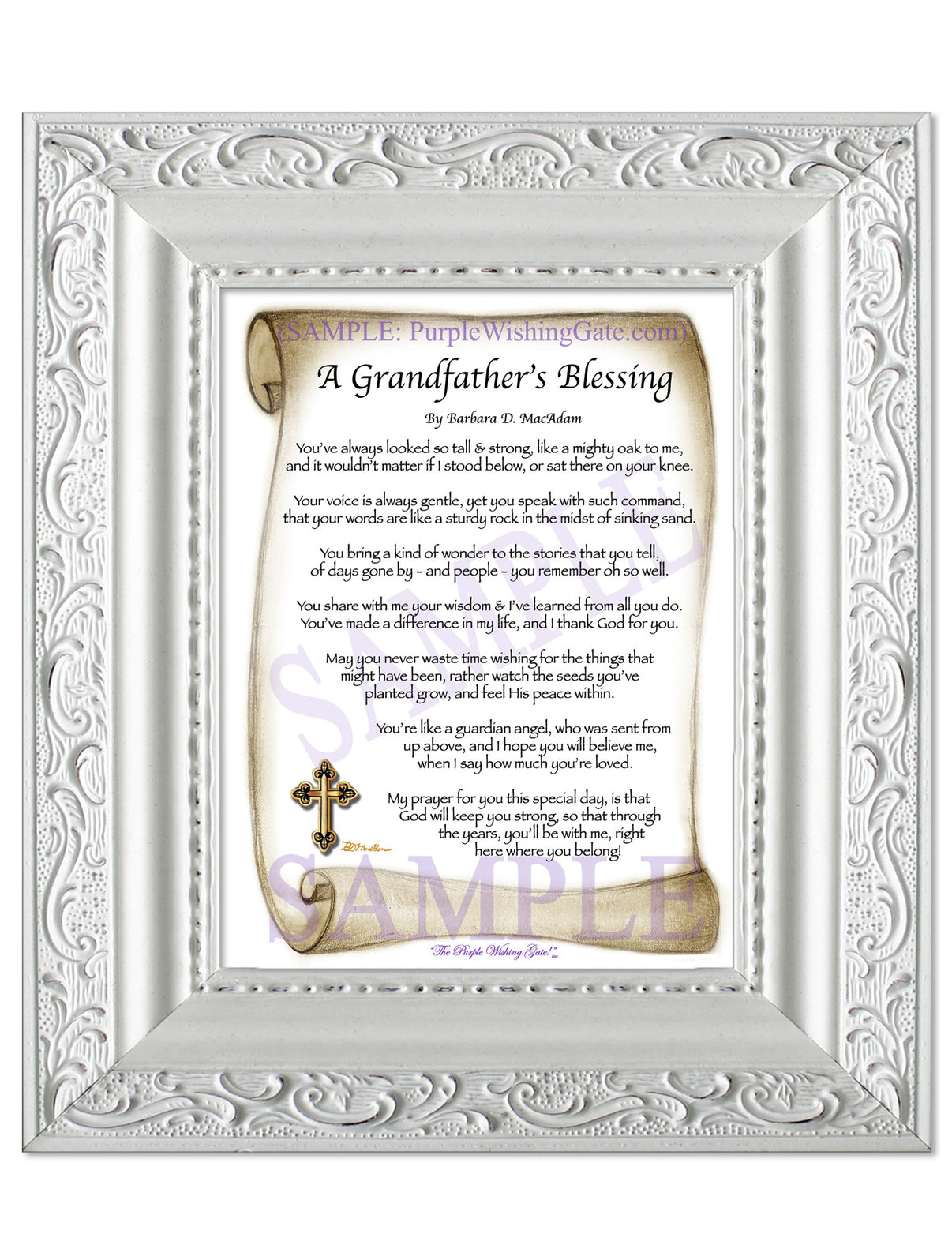 A Grandfather's Blessing - Grandfather's Gift - PurpleWishingGate.com