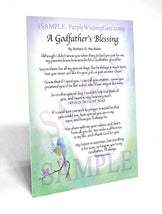 A Godfather's Blessing - Godfather's Gift - PurpleWishingGate.com
