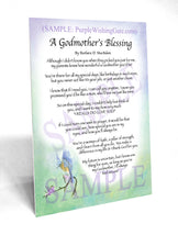 A Godmother's Blessing - Gifts for Godmother - PurpleWishingGate.com
