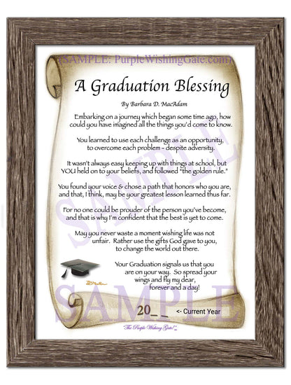 A Graduation Blessing