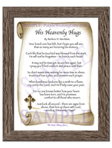 His Heavenly Hugs - Sympathy Gift - PurpleWishingGate.com