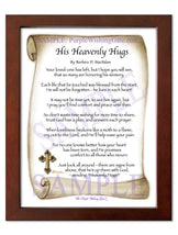 His Heavenly Hugs - Sympathy Gift - PurpleWishingGate.com