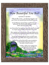 How Beautiful You Are! - Encouragement Gift - PurpleWishingGate.com