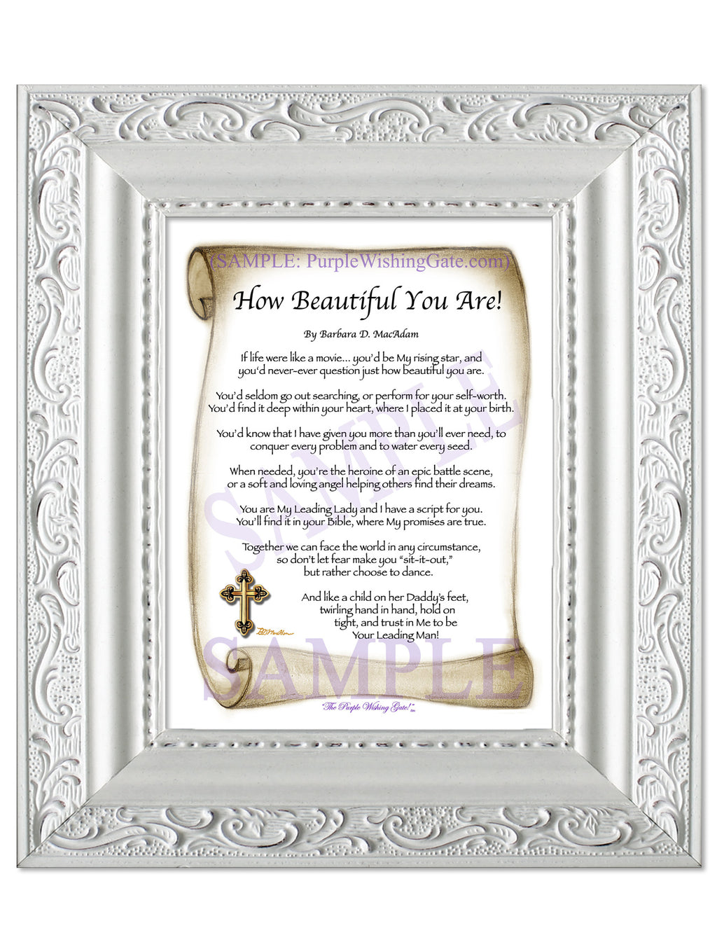 How Beautiful You Are! - Encouragement Gift - PurpleWishingGate.com