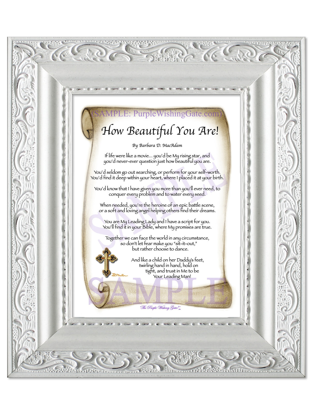 How Beautiful You Are! - Encouragement Gift - PurpleWishingGate.com