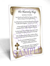 His Heavenly Hugs - Sympathy Gift - PurpleWishingGate.com
