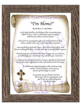 "I'm Home!" - Memorial Gift - PurpleWishingGate.com