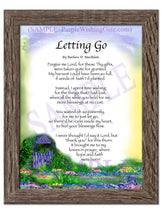 Letting Go - Encouragement Gift - PurpleWishingGate.com