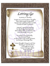 Letting Go - Encouragement Gift - PurpleWishingGate.com