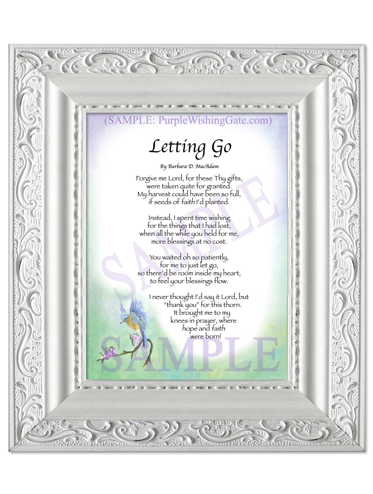 Letting Go - Encouragement Gift - PurpleWishingGate.com