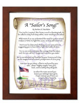 A Sailor's Song! - Military Gift - PurpleWishingGate.com