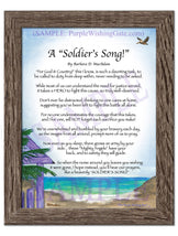A Soldier's Song! - Military Gift - PurpleWishingGate.com