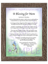 A Blessing for Mom - Gifts for Mom-Mother - PurpleWishingGate.com