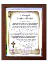 A Blessing for Mother-To-Be! - Gifts for Mom-Mother - PurpleWishingGate.com
