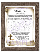 Moving On... - Retirement Gift - PurpleWishingGate.com