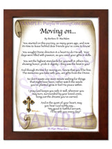 Moving On... - Retirement Gift - PurpleWishingGate.com