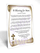 A Blessing for Mom - Gifts for Mom-Mother - PurpleWishingGate.com