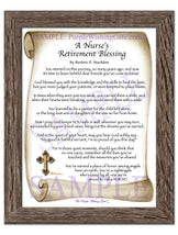 A Nurse's Retirement Blessing - Retirement Gift - PurpleWishingGate.com