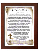A Nurse's Blessing - Nurse's Gift - PurpleWishingGate.com