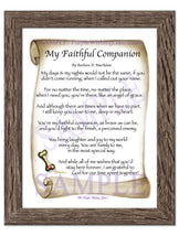 My Faithful Companion - Pet Blessing - PurpleWishingGate.com