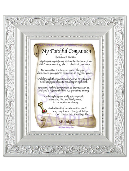 My Faithful Companion - Pet Blessing - PurpleWishingGate.com