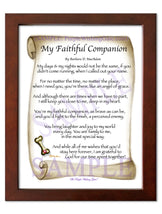 My Faithful Companion - Pet Blessing - PurpleWishingGate.com