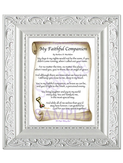 My Faithful Companion - Pet Blessing - PurpleWishingGate.com