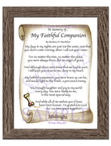 In memory of... My Faithful Companion - Pet Blessing - PurpleWishingGate.com