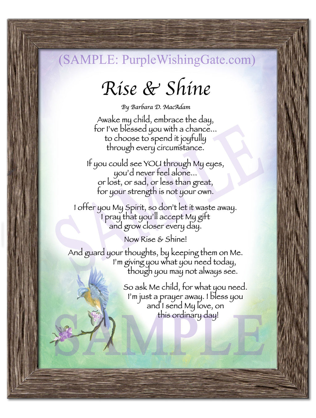 Rise and Shine - Encouragement Gift - PurpleWishingGate.com