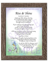 Rise and Shine - Encouragement Gift - PurpleWishingGate.com