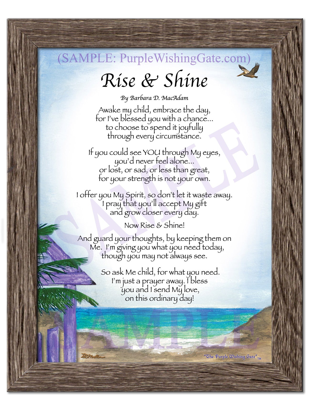 Rise and Shine - Encouragement Gift - PurpleWishingGate.com