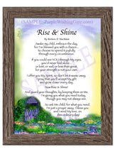Rise and Shine - Encouragement Gift - PurpleWishingGate.com