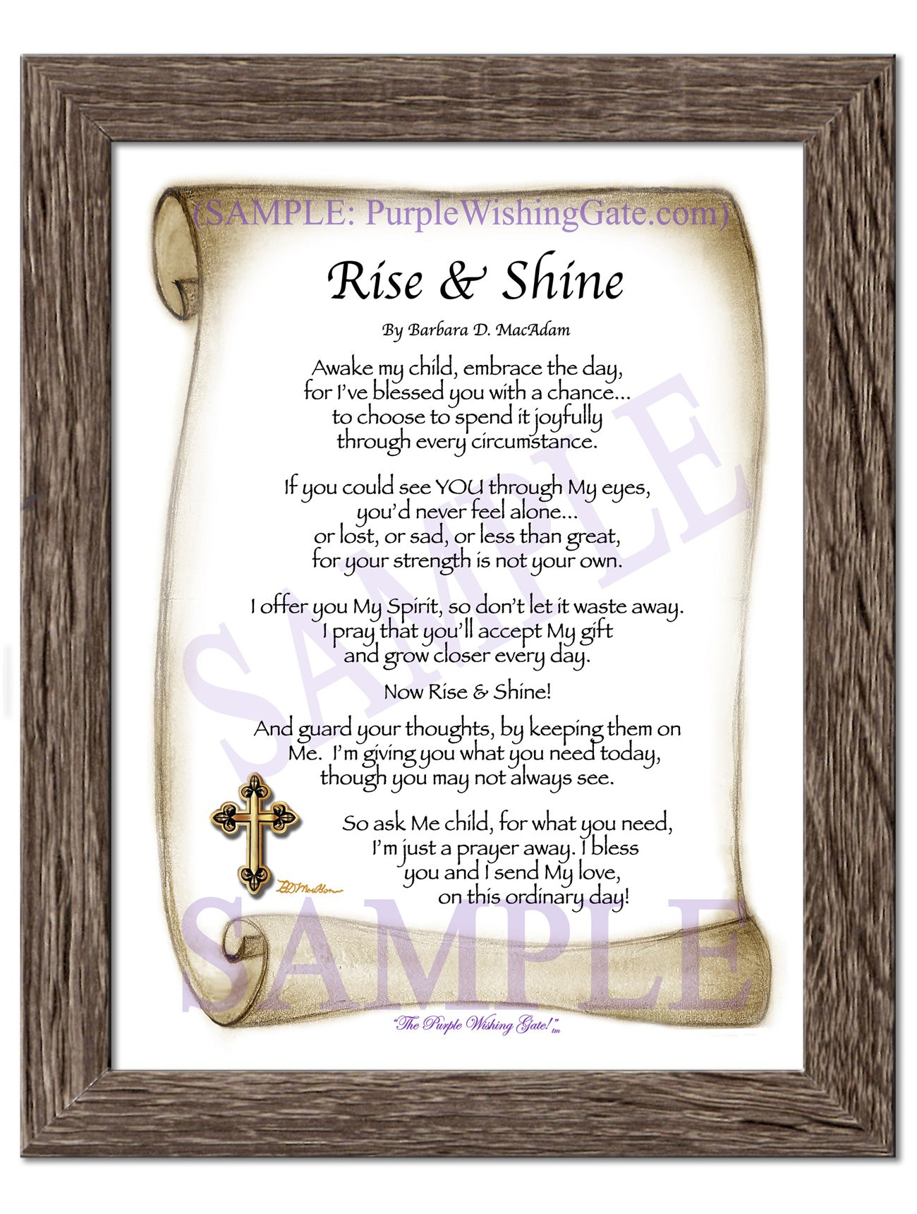 Rise and Shine - Encouragement Gift - PurpleWishingGate.com