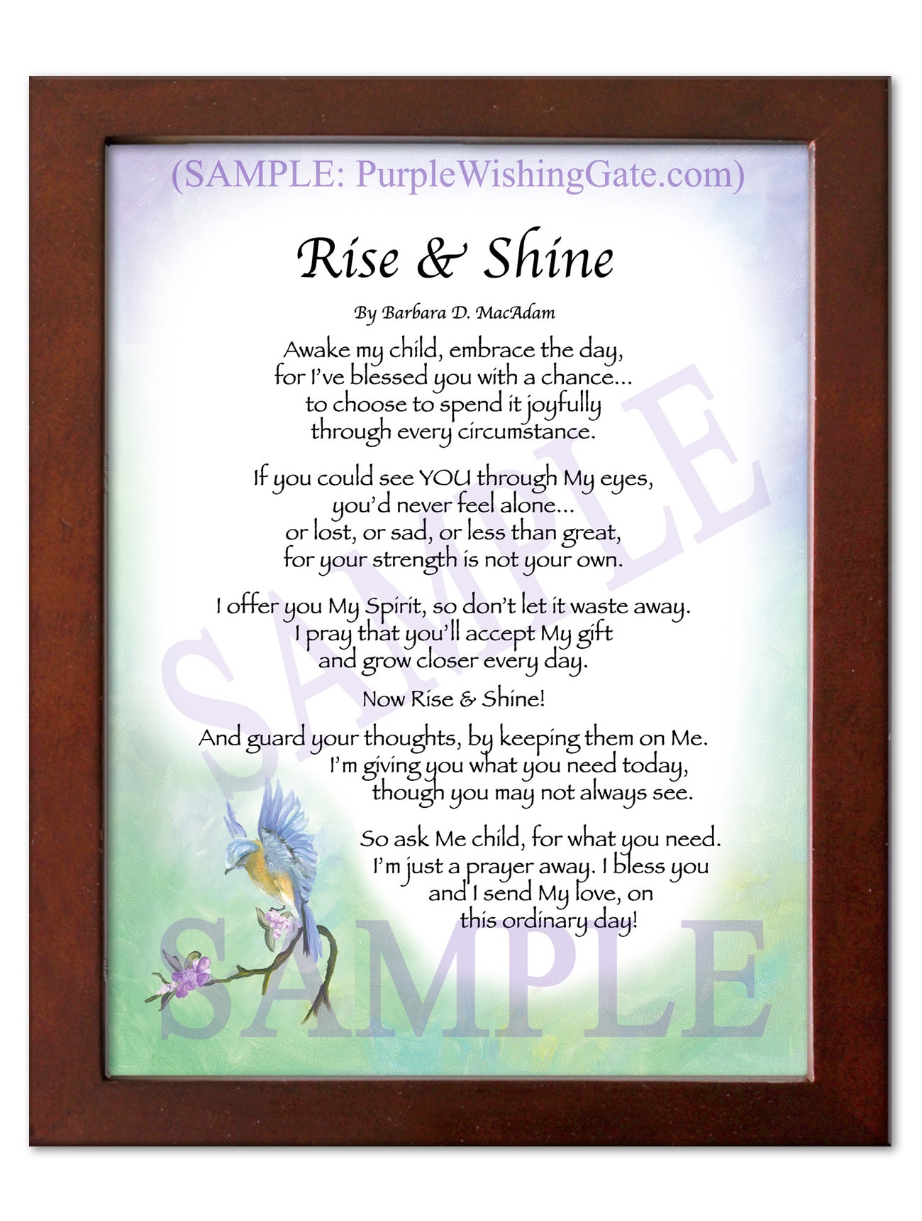 Rise and Shine - Encouragement Gift - PurpleWishingGate.com