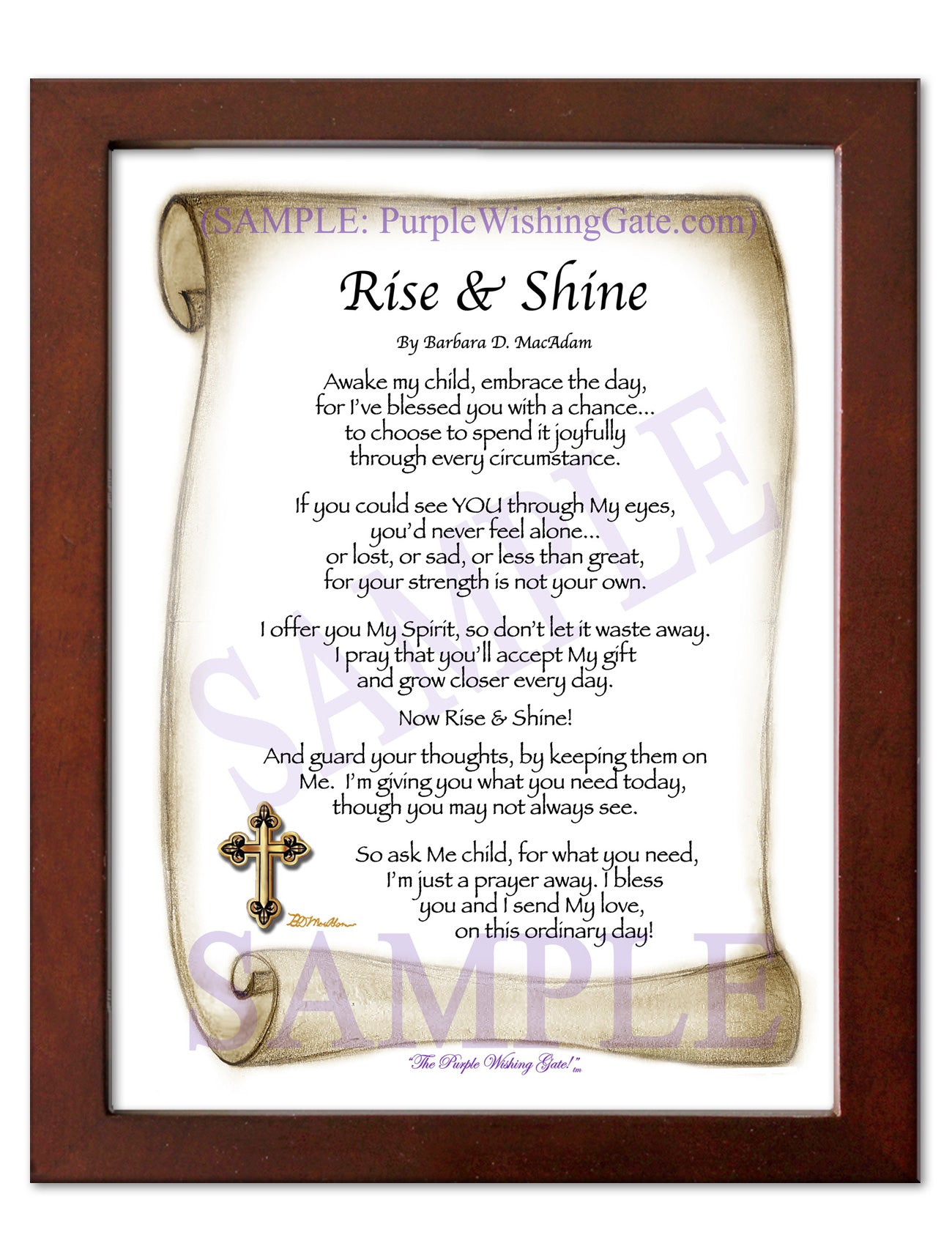 Rise and Shine - Encouragement Gift - PurpleWishingGate.com