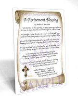 A Retirement Blessing - Retirement Gift - PurpleWishingGate.com