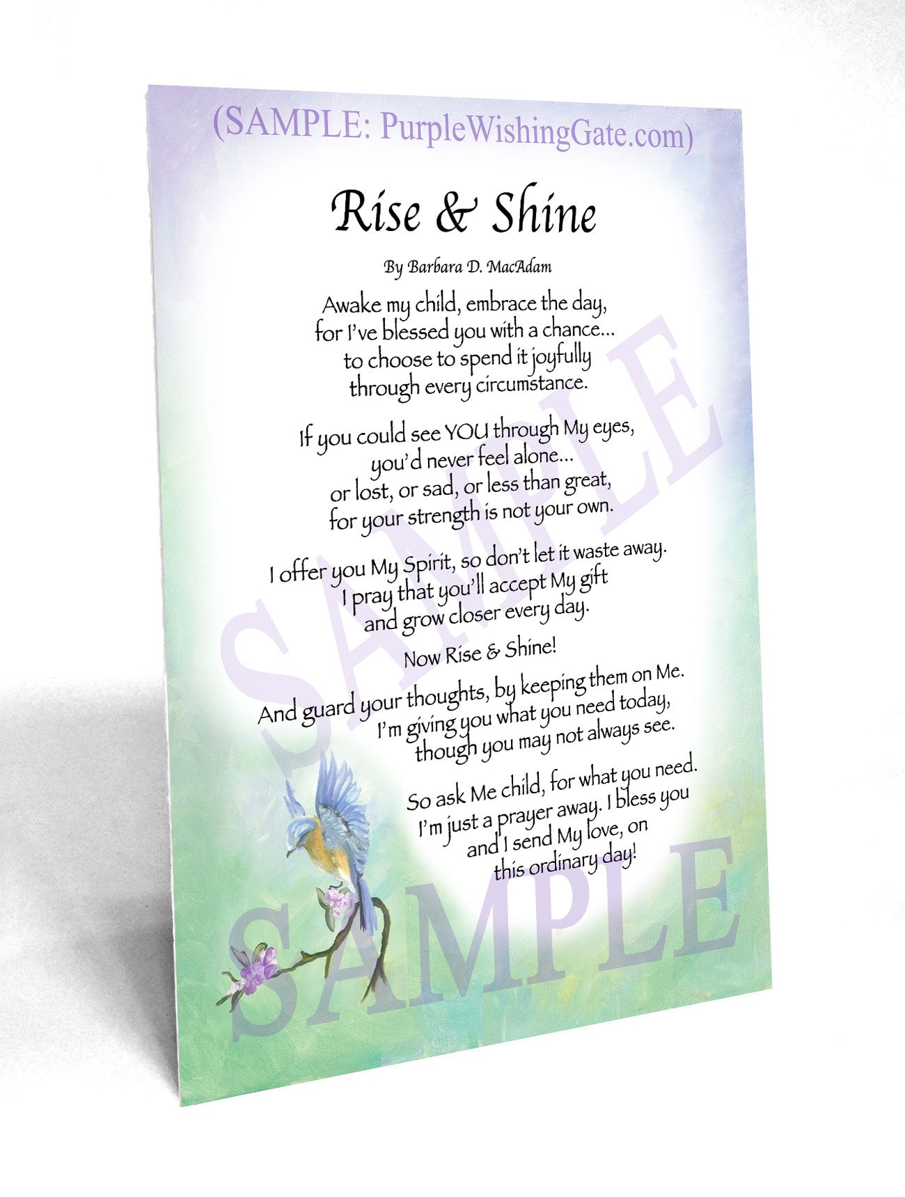 Rise and Shine - Encouragement Gift - PurpleWishingGate.com