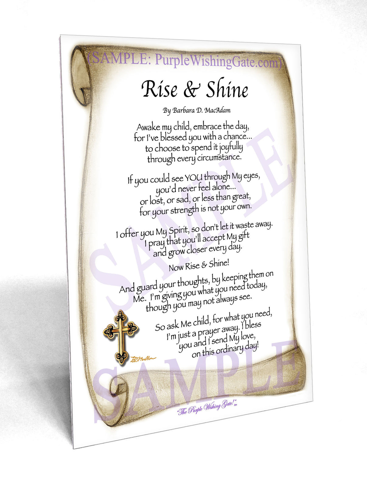 Rise and Shine - Encouragement Gift - PurpleWishingGate.com