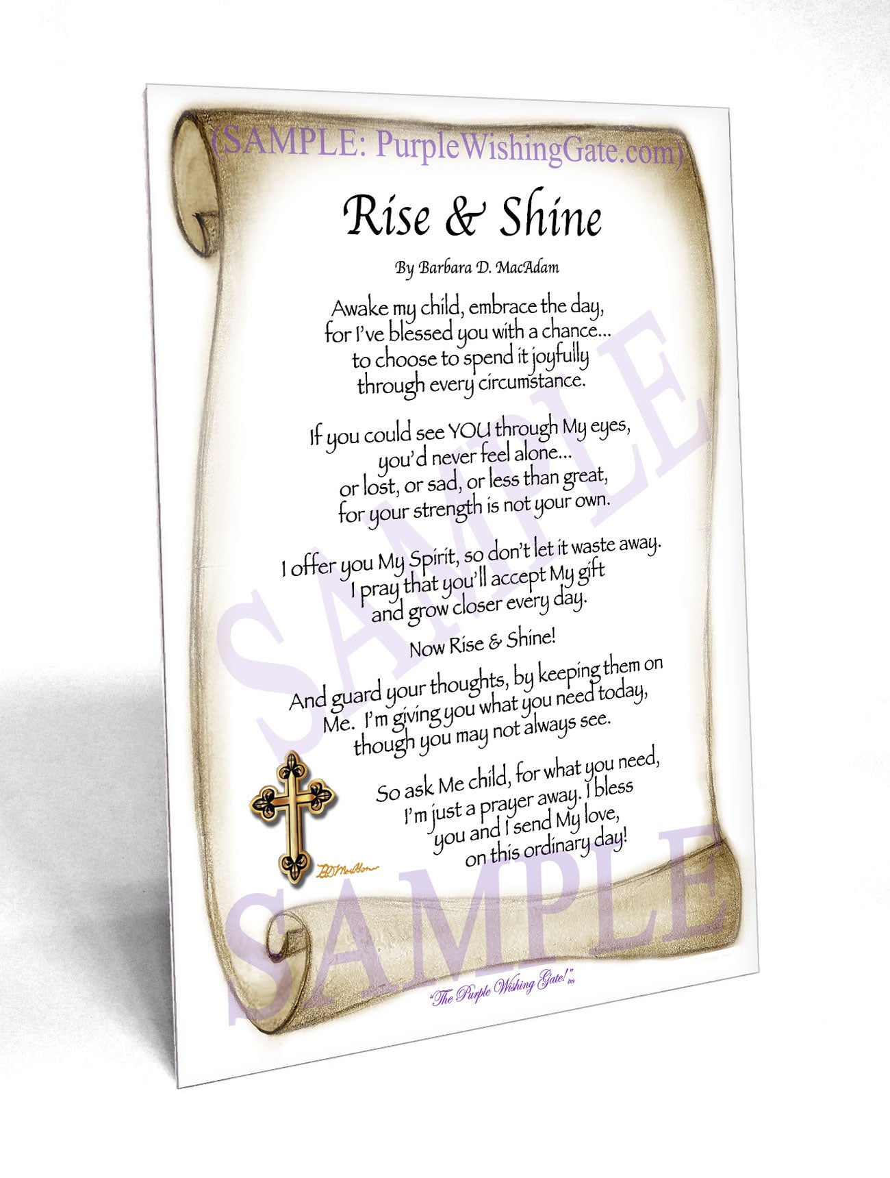 Rise and Shine - Encouragement Gift - PurpleWishingGate.com